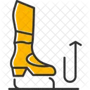 Pietiner Chaussure Taper Tamponner Pas Pietiner Ecraser Fouler Bruit Sourd Marteler Rythme Icône