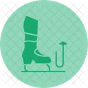 Pietiner Chaussure Taper Tamponner Pas Pietiner Ecraser Fouler Bruit Sourd Marteler Rythme Icône