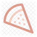 Pizza Rebanada Comida Italiana Icono