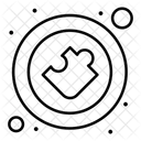 Pieza De Rompecabezas Solucion De Problema Complemento Icono