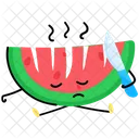 Trozo de sandia  Icono