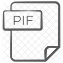 Pif File Document File Icon