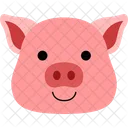 Pig Farm Animal Icon