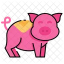 Cartoon Pig Icon