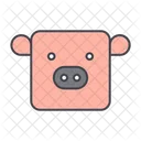 Pig Animal Cattle Icon
