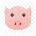 Pig Food Animal Icon