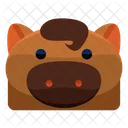 Pig Horse Icon