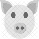 Pig Face Cattles Icon