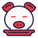 Pork Head Chinese Icon