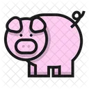 Pig Livestock Cattle Icon