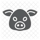 Pig Pork Face Icon