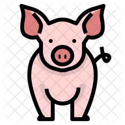 Free Pig Icon Of Colored Outline Style Available In Svg Png Eps Ai Icon Fonts