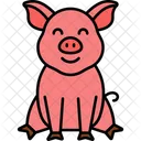 Pig Pork Animal Icon