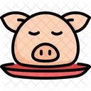 Pig Head Chinese New Year Icon