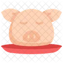 Pig Head Chinese New Year Icon