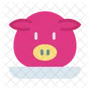 Pig Meat Animal Icon