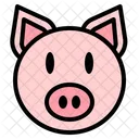 Pig Pork Animal Piggy Farm Nature Icon