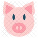 Pig Pork Animal Piggy Farm Nature Icon