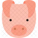 Pig Animal Face Animal Head Icon