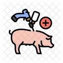 Pig Vaccination Pork Icon