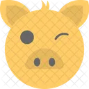 Pig Face Emoji Icon