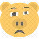 Pig Face Emoji Icon