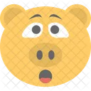 Pig Face Emoji Icon