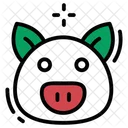 Boar Pig Face Pork Icon