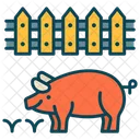 돼지 농장  아이콘