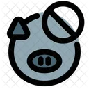 Pig Forbidden Beef Ban Pig Ban Icon