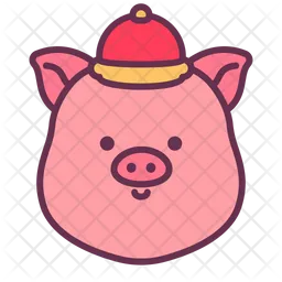 Pig Head  Icon