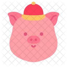Pig Head  Icon