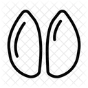 Pig Hoof Print  Icon