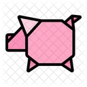 Pig Origami  Icon