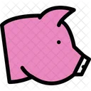 Pig Pet Animal Icon