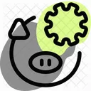 Pig Virus Animal Virus Pig Icon