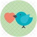 Pigeon Bird Couple Icon