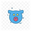 Animal Wildlife Piggy Icon