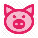 Piggy Pig Animal Icon