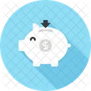 돼지 은행업 금융 아이콘