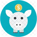 Piggy Bank Deposit Icon