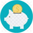 Piggy Banking Business Icon