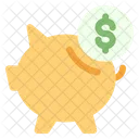 Piggy Saving Money Icon
