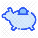 Piggy Bank Saving Finance Icon