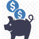 Piggy Bank Save Money Finance Icon