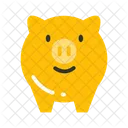 Economy Pig Bank Savings Icon