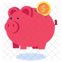 Piggy Bank Saving Bank Icon