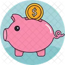 Piggy Bank Savings Money Bank Icon