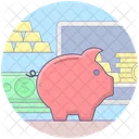 Piggy Bank Money Bank Money Box Icon