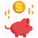 Piggy Bank Investment Icon